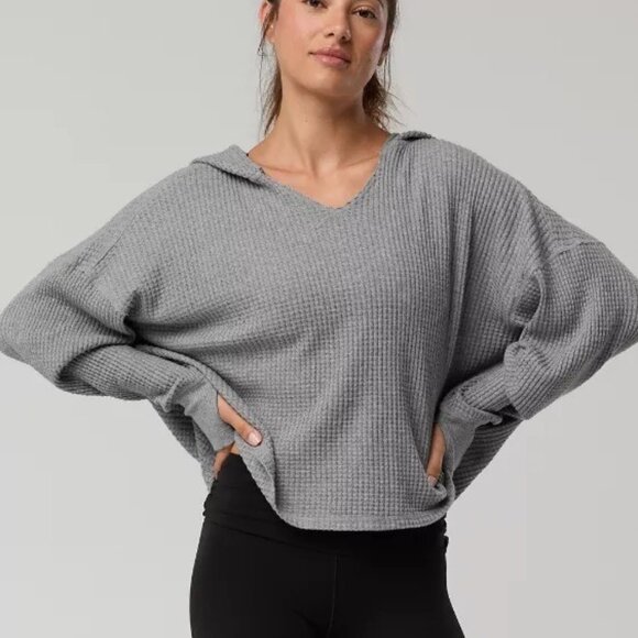 OFFLINE By Aerie Wow! Waffle Hoodie - Picture 2 of 4